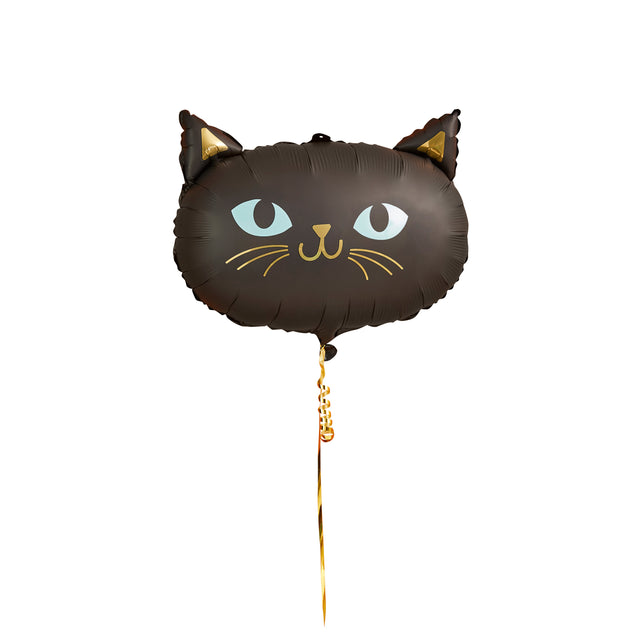 Black Cat Foil Balloon - Set of 1