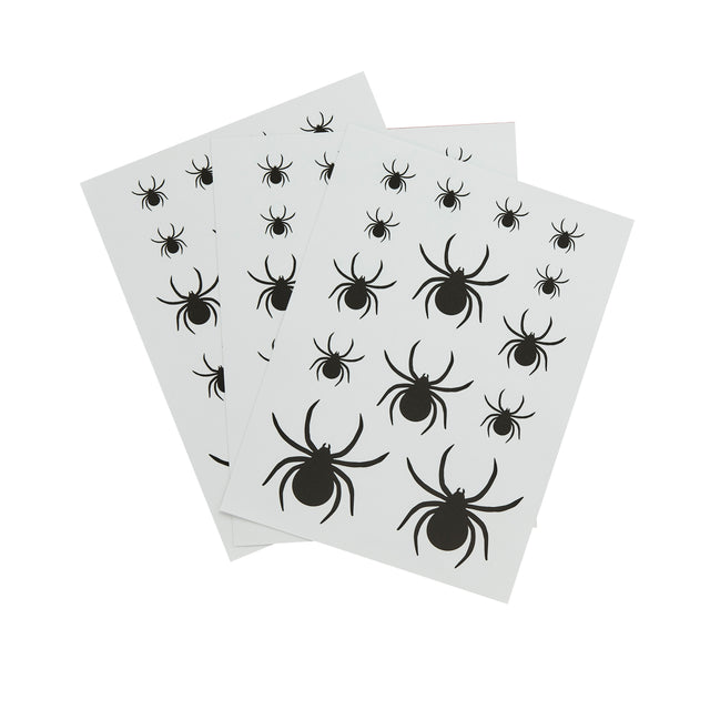 Spider Window Clings - Set of 3