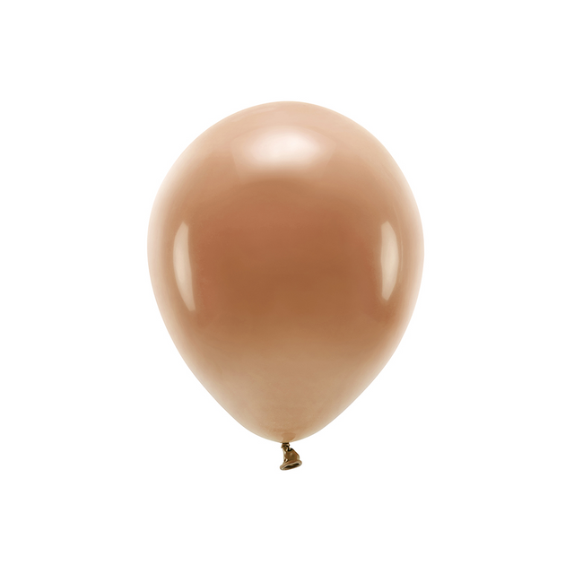 Chocolate Brown Eco Latex Balloons - Set of 5
