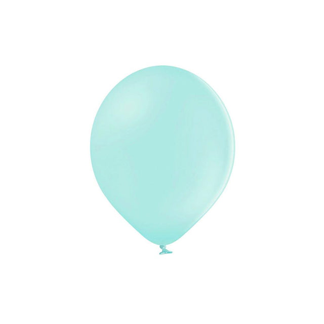 Pastel Light Mint Latex Balloons - Set of 5