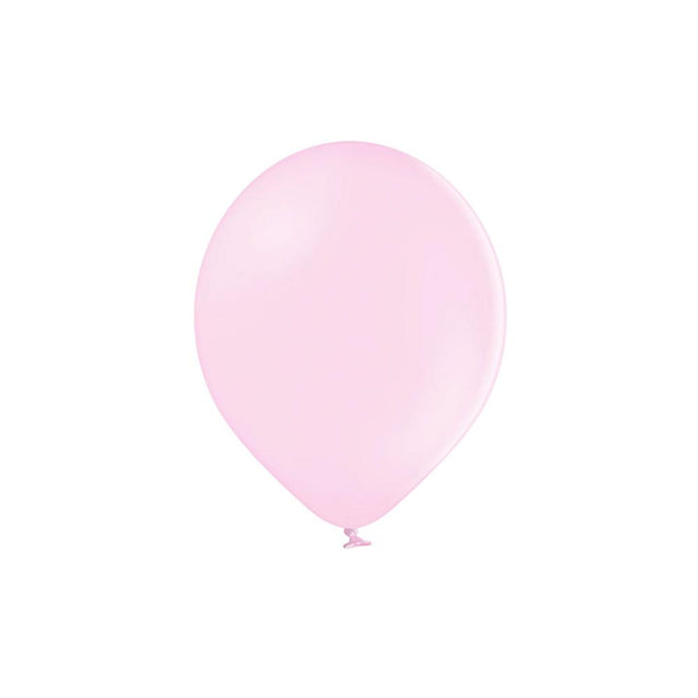 Pastel Pale Pink Latex Balloons - Set of 5