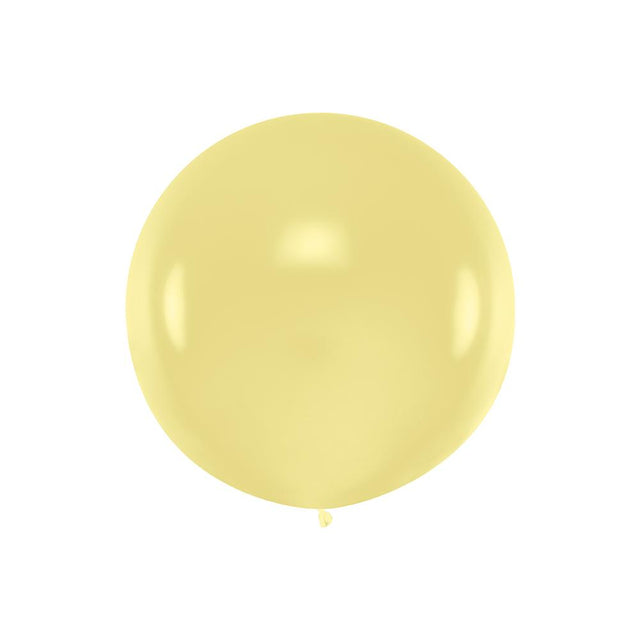 Extra Large Pastel Cream Latex Balloon