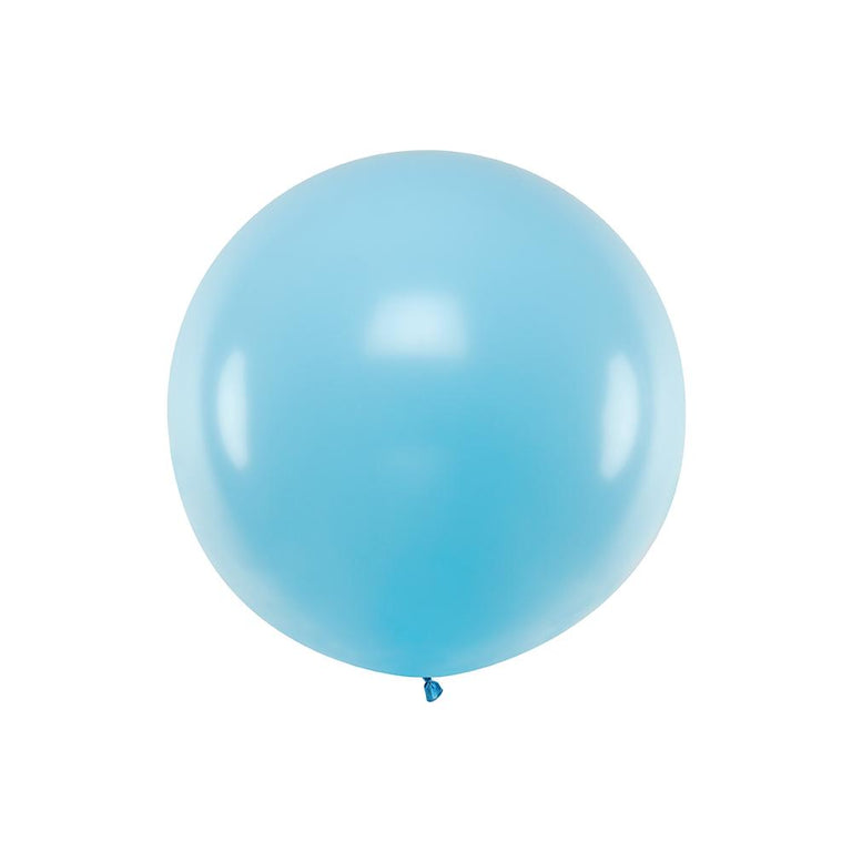 Extra Large Pastel Light Blue Latex Balloon