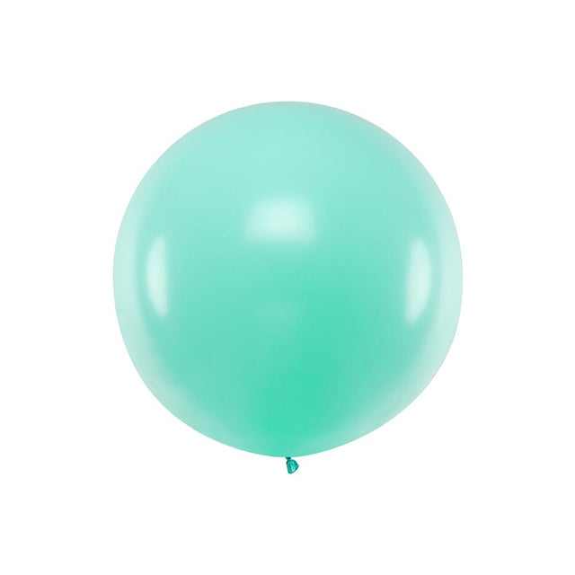 Extra Large Pastel Light Mint Latex Balloon