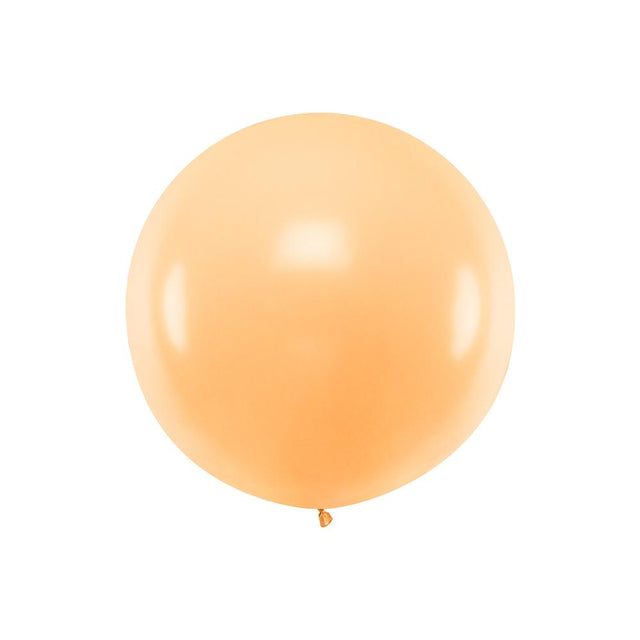 Extra Large Light Peach Latex Balloon