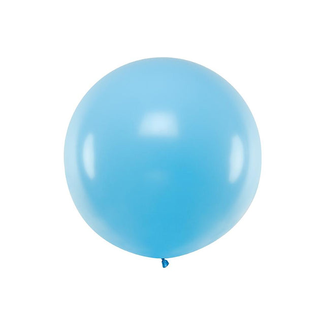 Extra Large Pastel Sky Blue Latex Balloon - Set of 1