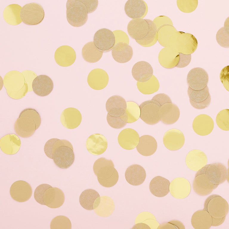 Gold Mine Disc Confetti