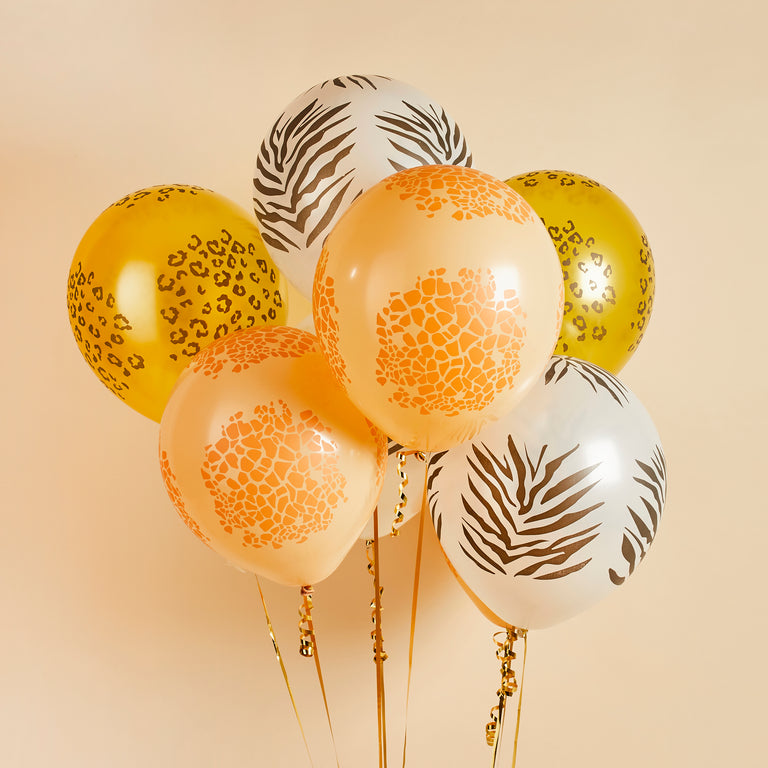 Safari Balloon Bundle - Set of 12