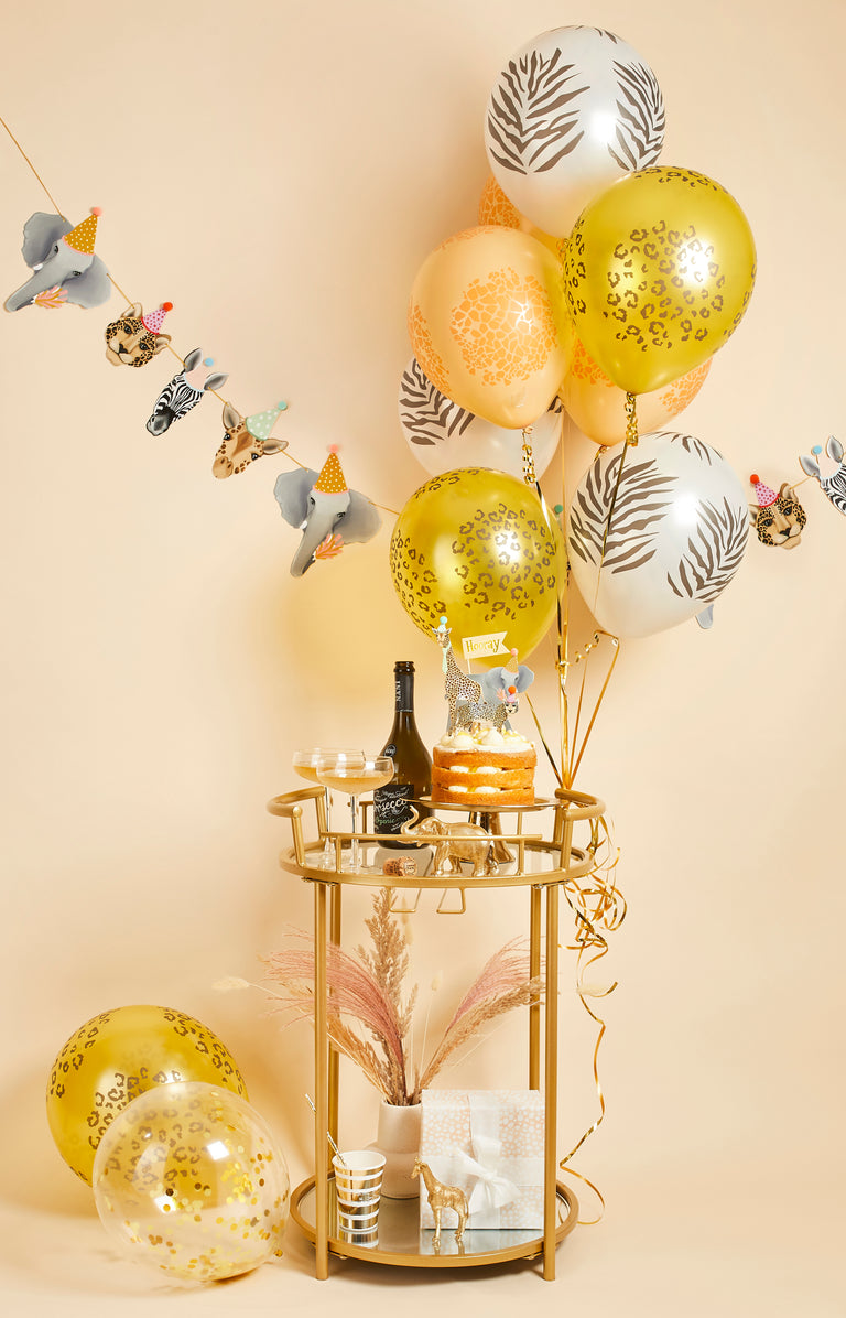 Safari Balloon Bundle - Set of 12