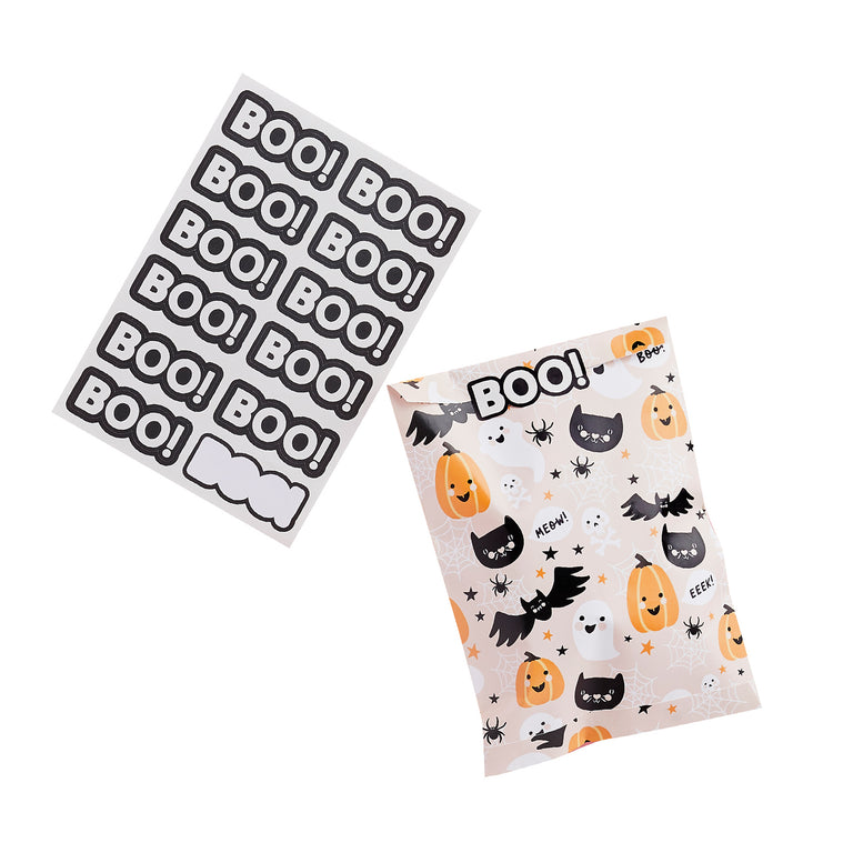 Halloween Trick or Treat Bags - Set of 12