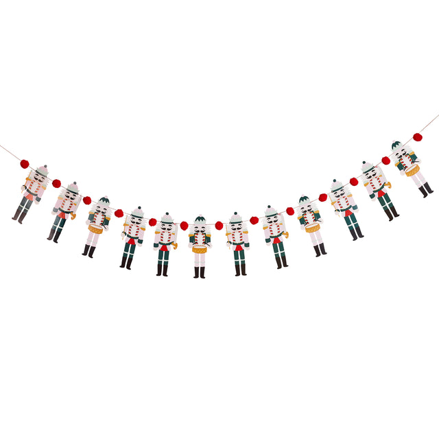 Nutcracker Pom Pom Garland