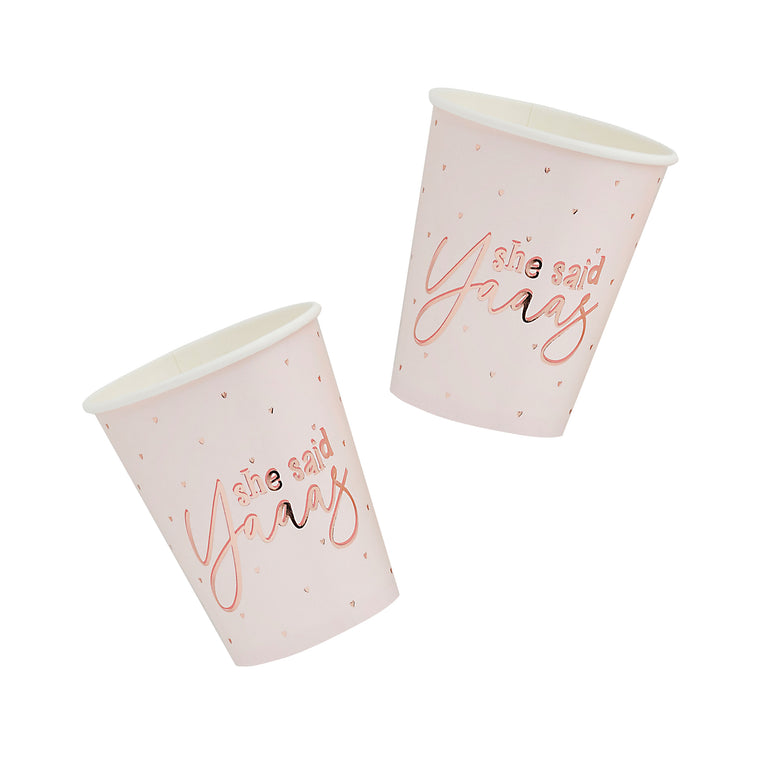 She Said Yaaas Paper Cups - Set of 10