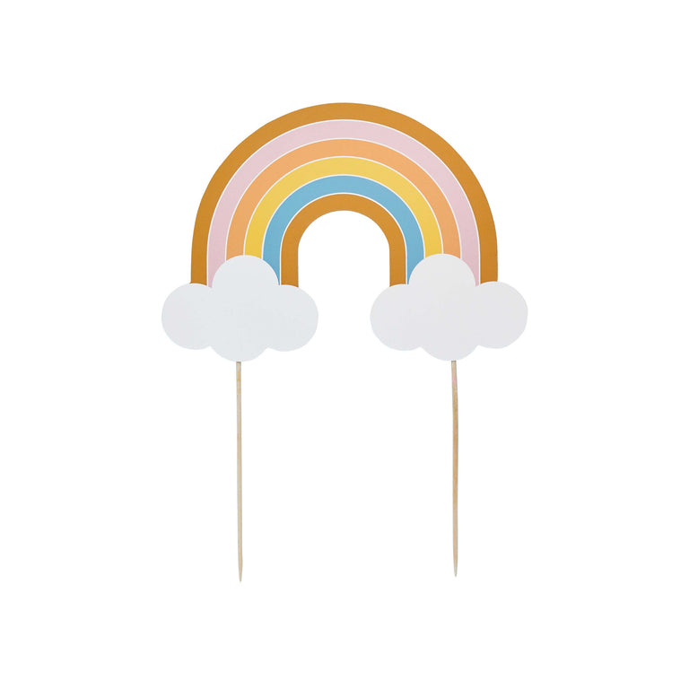 Rainbow Cake Topper