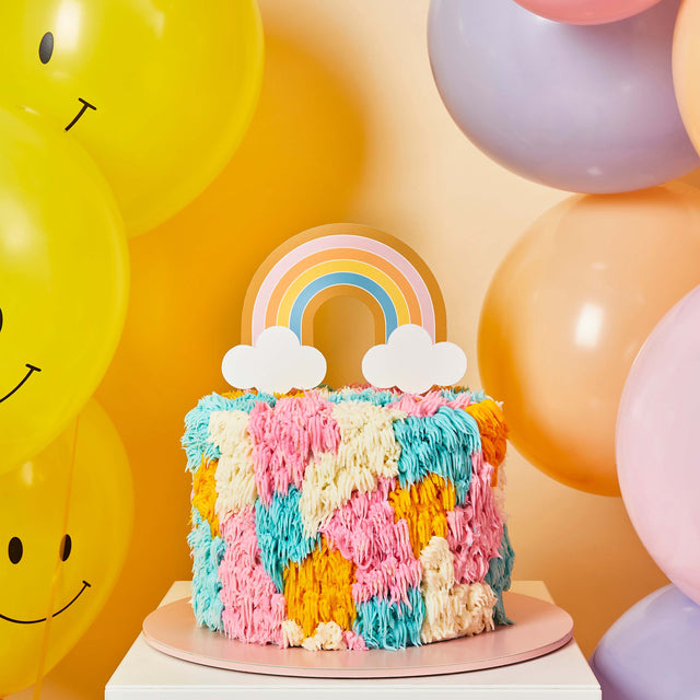 Rainbow Cake Topper