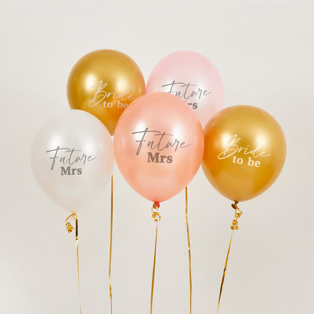 Bride To Be Latex Balloons - Set of 5