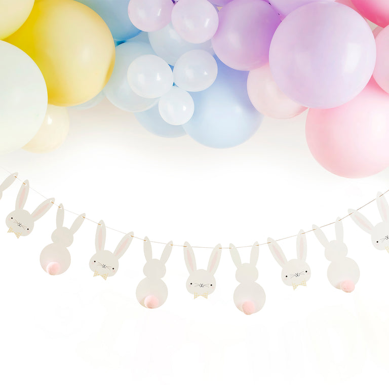 Bunny Pom Pom Card Garland