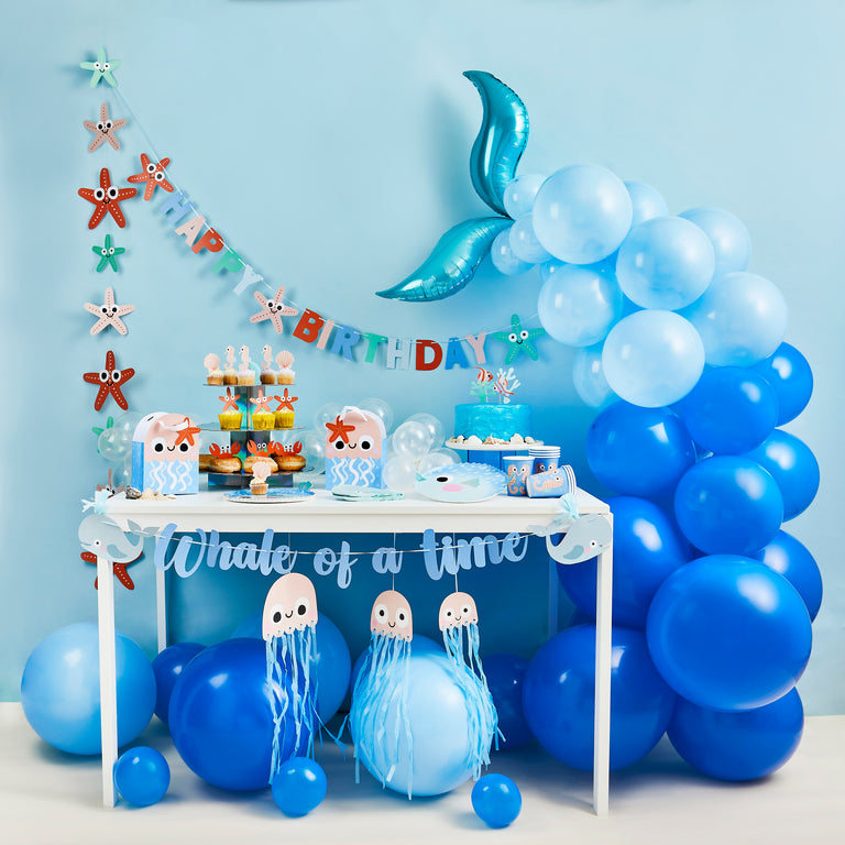 Whale Tail Balloon Arch - Pack of 40