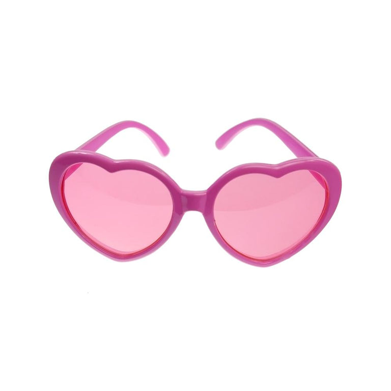 Pink Heart Shaped Glasses