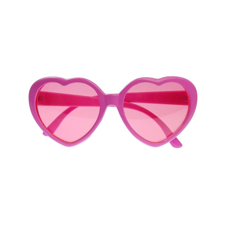 Pink Heart Shaped Glasses