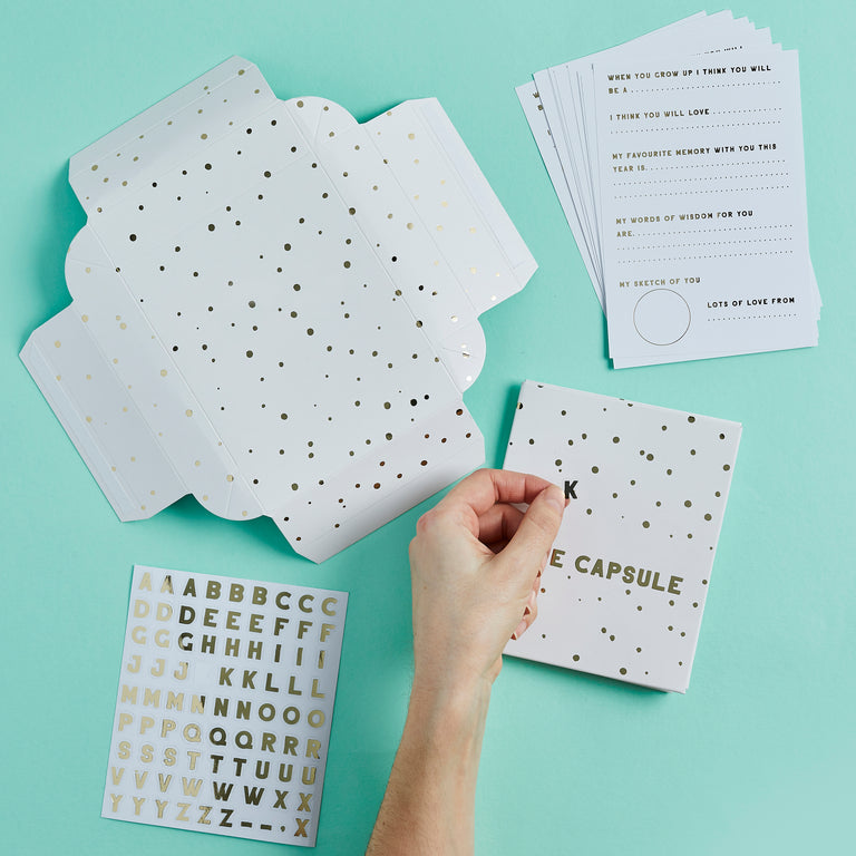 Personalisable Time Capsule - Fancy Parties