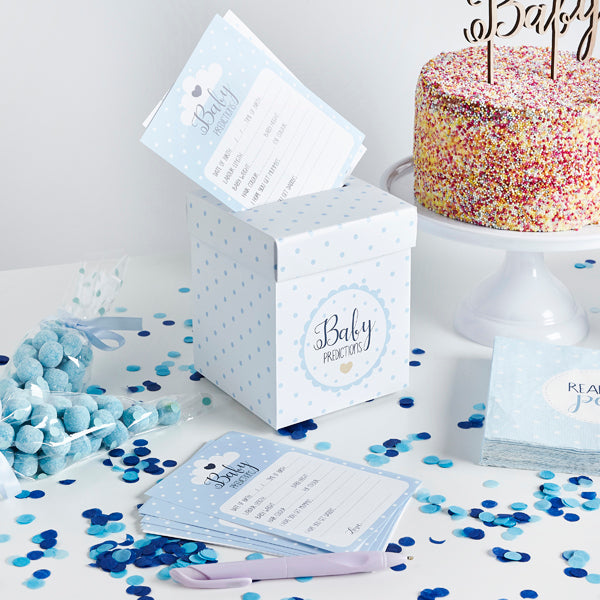 Blue Prediction Cards & Post Box