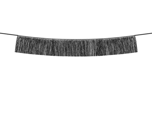 Black Fringe Garland