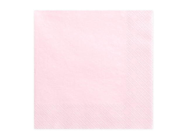 Light Pink Paper Napkins