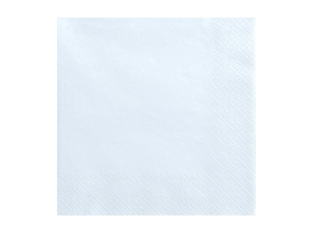 Light Blue Paper Napkins