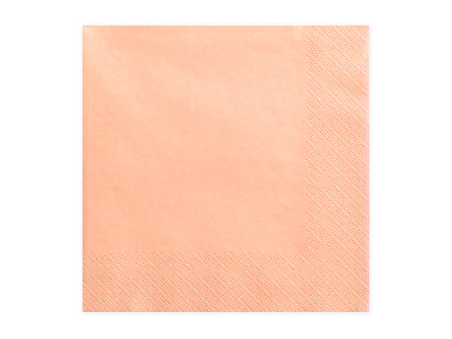 Peach Paper Napkins