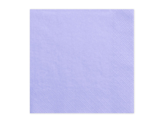 Lilac Standard Paper Napkins