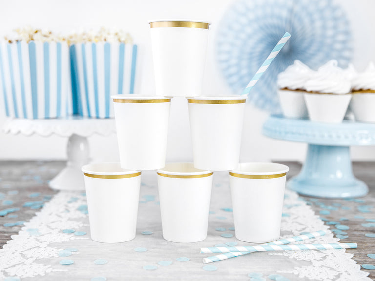 White Paper Cups