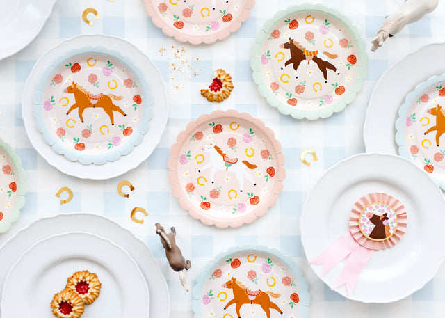 Pastel Ponies Paper Plates