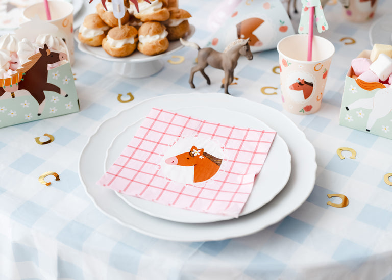 Pastel Ponies Paper Napkins