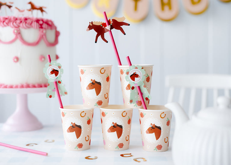 Pastel Ponies Paper Cups