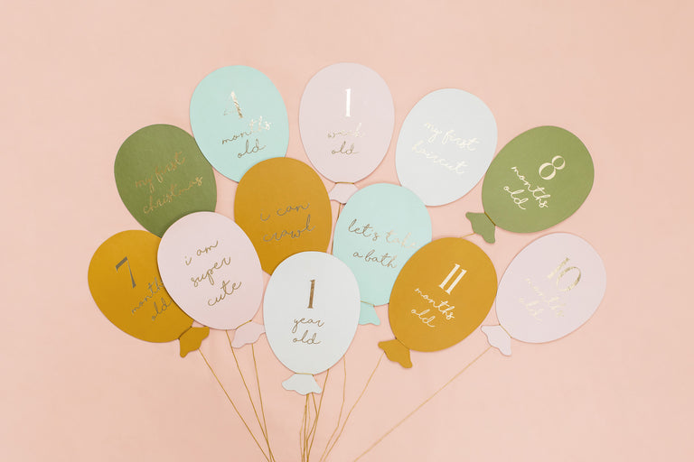 Baby Milestone Cards