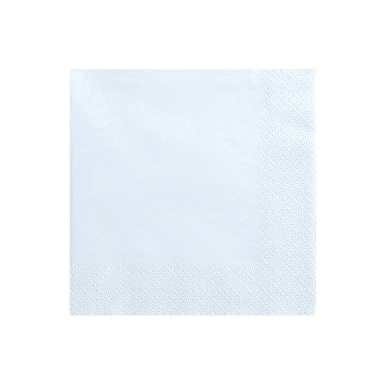 Light Blue Paper Napkins