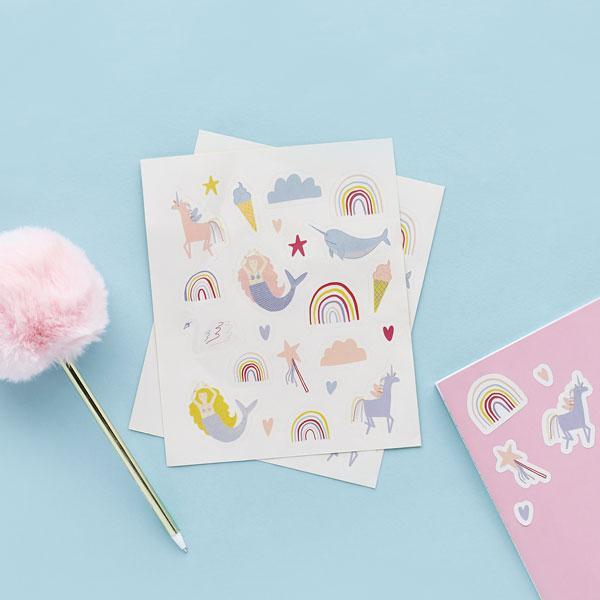 All Things Magical Themed Stickers - 2 Sheets