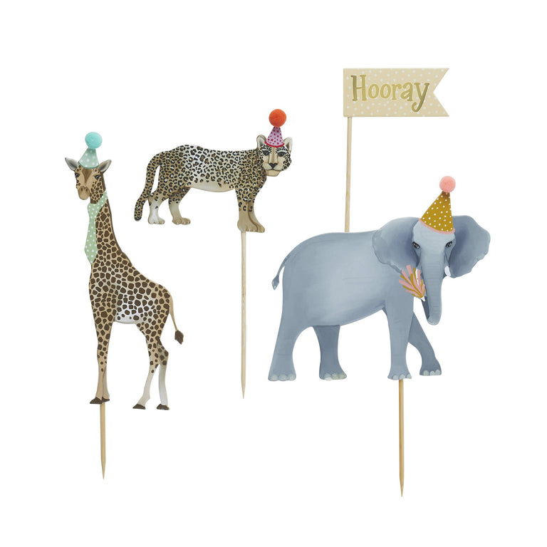 Party Animal Cake Topper