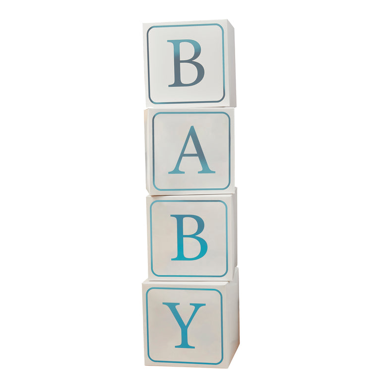 Large Blue Baby Blocks