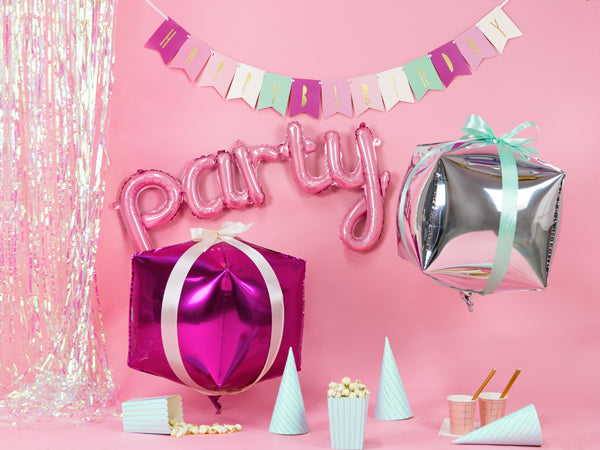 Pink Party Foil Balloon