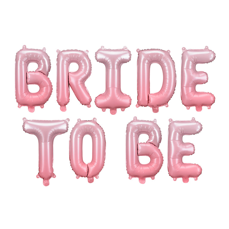Pink Bride To Be Foil Balloon