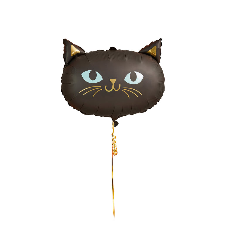 Black Cat Foil Balloon - Set of 1