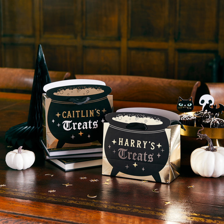 Cauldron Customisable Party Bags - Set of 4