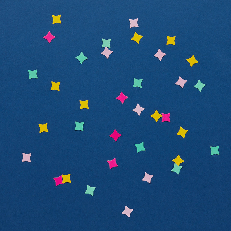 Bright Coloured Star Table Scatter - 10g