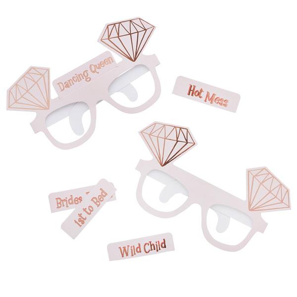 Pink Bachelorette Party Glasses - Set of 10